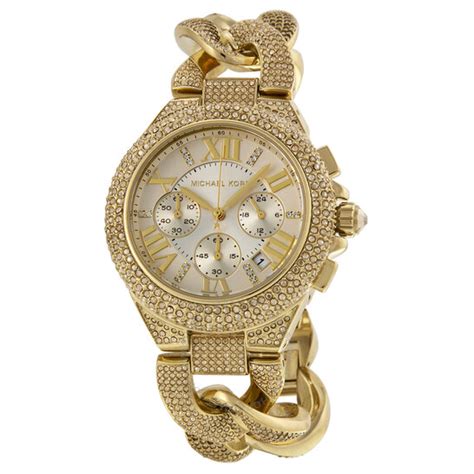 michael kors mk3248 camille damenuhr uhr gold amazon|Michael Kors Camille Chronograph Champagne Dial Gold.